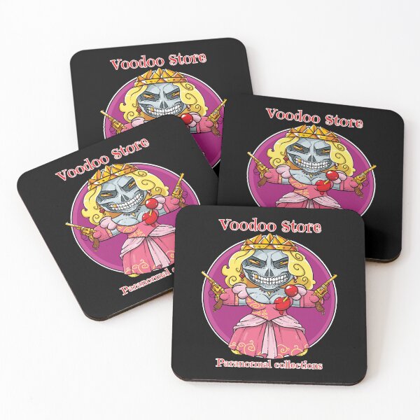 Item preview, Voodoo Princess Doll Skull designed and sold by Voodoo Store Paranormal Collections.