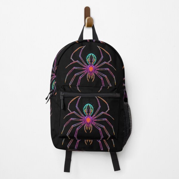 Item preview, Spider Design Neon Marine Animal Mystical Art Collection designed and sold by ART ATTACK ZONE.