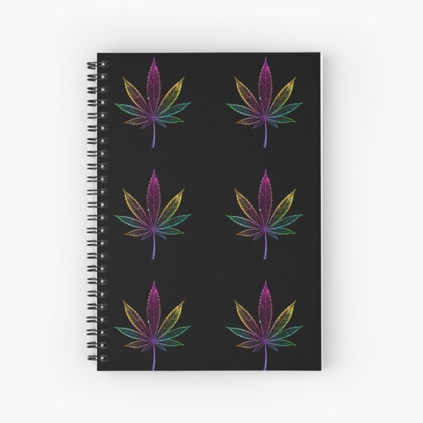 Item preview, Collection d'art mystique d'animaux marins au néon avec feuilles de marijuana designed and sold by ART ATTACK ZONE.