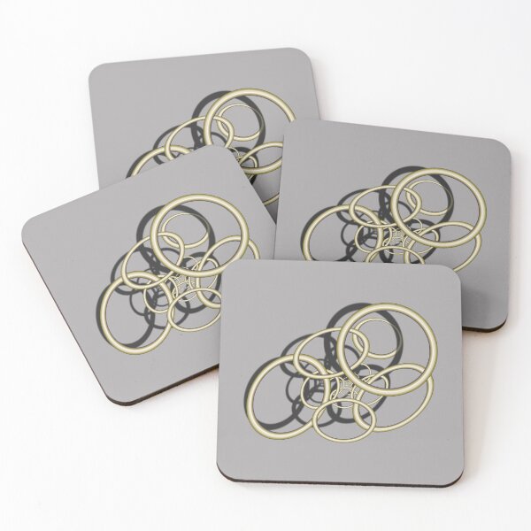 Item preview, Golden Infinity Rings designed and sold by NB-Artmagic.
