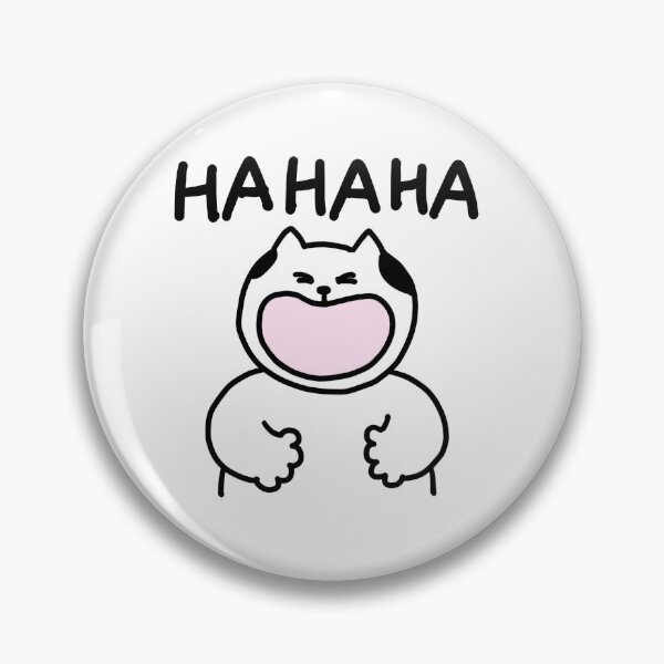 Item preview, a Cat laughing out loud designed and sold by superbaechoo.