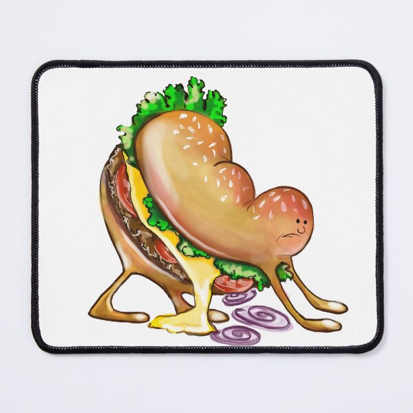 Item preview, Burger's yoga designed and sold by IrinaZak.