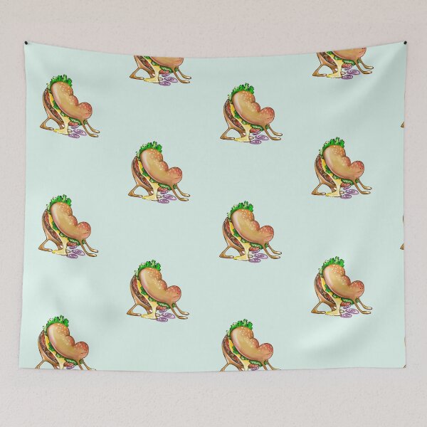 Item preview, Burger's yoga  designed and sold by IrinaZak.