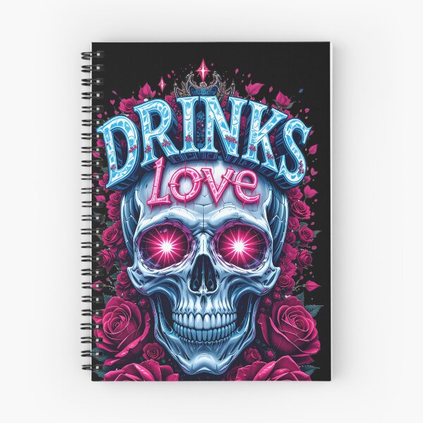 Item preview, Skull Drings with Roses – Dark Romantic Art designed and sold by harry mac.