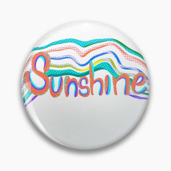 Item preview, Sunshine Colorful Retro Positive Vibes T-Shirt designed and sold by TheChanhuesco.