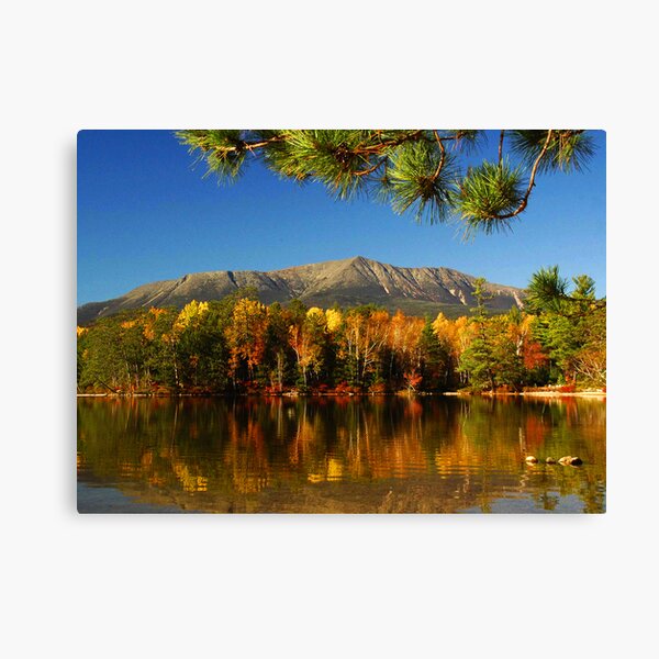 Autumn Baxter Mt. Katahdin Canvas Print