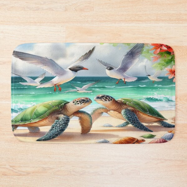 Item preview, Romantic Turtle Love – Dolled-up turtle romance. Turtles show true affection! designed and sold by FotoworldEdel.