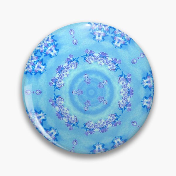 Item preview, Blue purple glowing circular pattern designed and sold by roshana3.