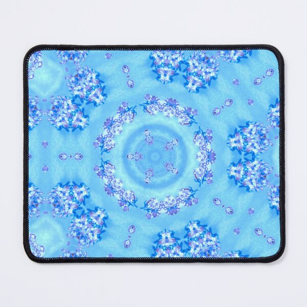 Item preview, Blue purple glowing circular pattern designed and sold by roshana3.