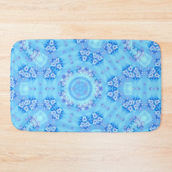 Item preview, Blue purple glowing circular pattern designed and sold by roshana3.