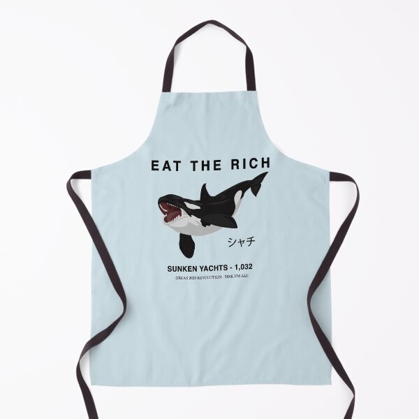 Item preview, Eat The Rich - Orca Revolution 2025 designed and sold by DFerraz.