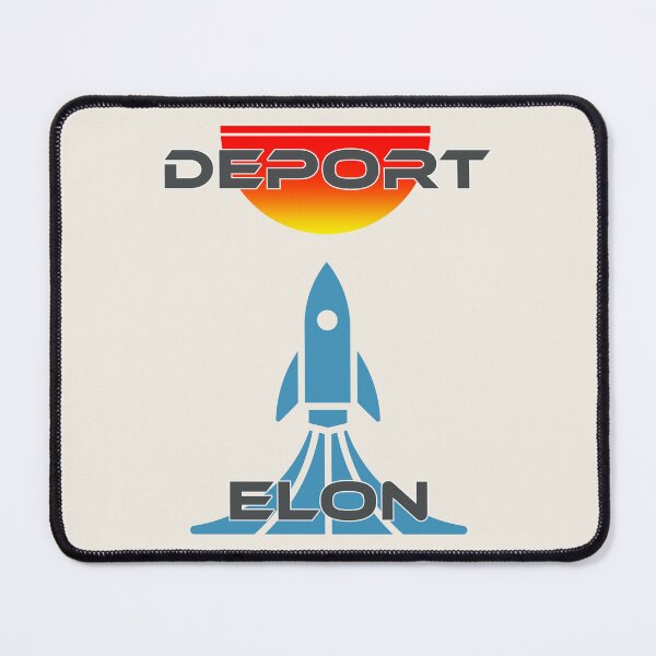 Item preview, Deport Elon | Satirical Retro Vintage | Anti Elon Musk Protest designed and sold by 3MillsDesign.