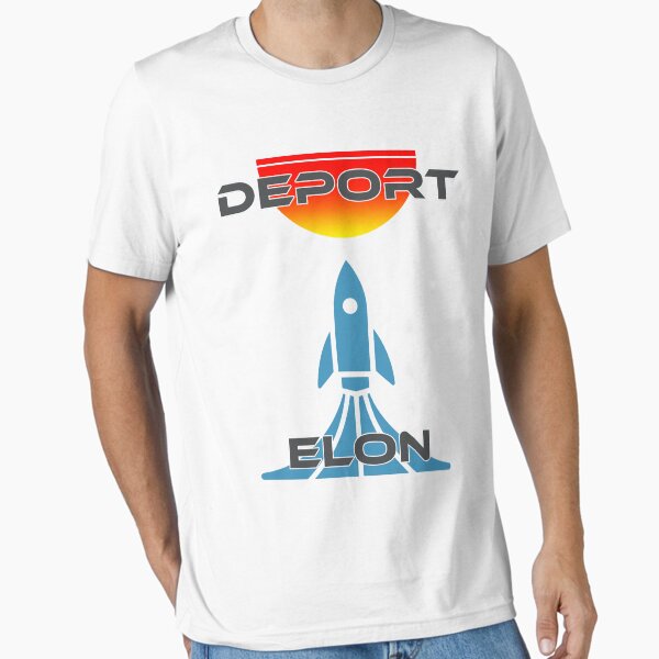 Artikel-Vorschau von Elon abschieben | Satirischer Retro-Vintage | Anti-Elon-Musk-Protest, designt und verkauft von 3MillsDesign.