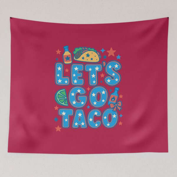 Item preview, Funny Let's Go Taco designed and sold by Alluka Brand.