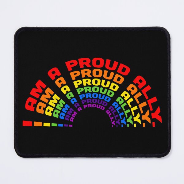 Item preview, Proud Ally Arch - Rainbow designed and sold by sillyjess.