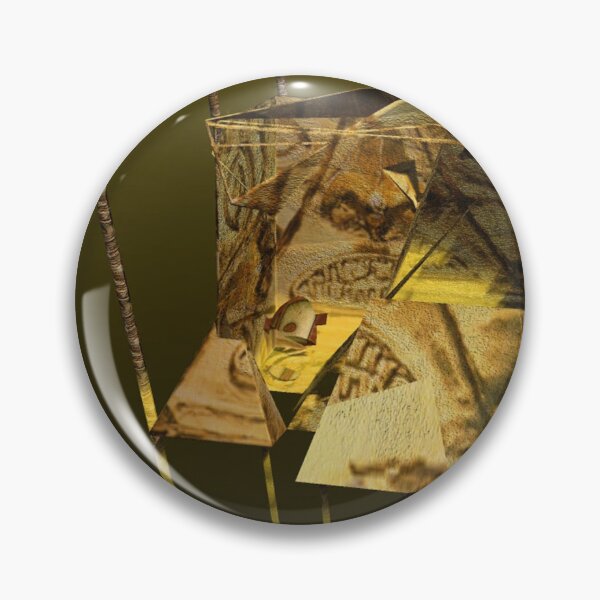 Item preview, Illuminati retro digital landscape designed and sold by Con.