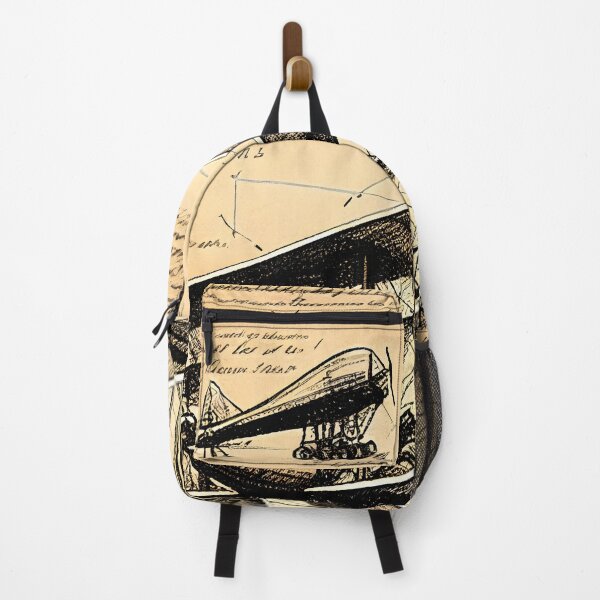 Item preview, Pioneer Flight: Vintage Airplane Blueprint designed and sold by ShadowAndSlate.