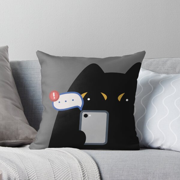 Aperçu de l'œuvre Miaou-tification du chat noir créée et vendue par digifylab.
