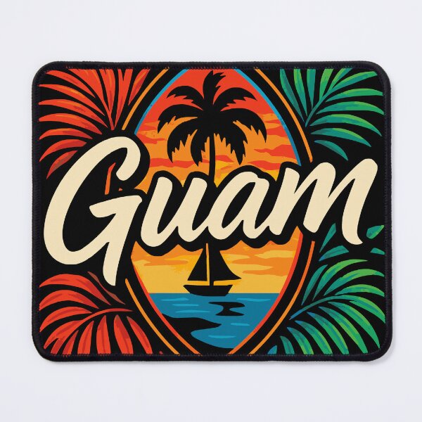 Item preview, Guam Island Chamorro Sunset Tropical Design designed and sold by JackCurtis1991.