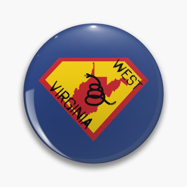 Item preview, WEST VIRGINIAN SHIELD - Freedom Is The Superpower - Modern Gadsden Snake Flag - Dont Tread On Me SUPERHERO WEST VIRGINIA spellout design designed and sold by pelagio.