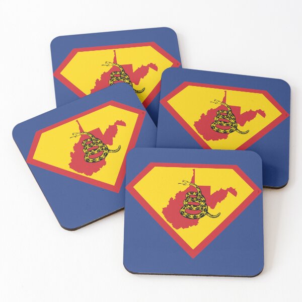 Item preview, WEST VIRGINIAN  SHIELD - Freedom Is The Superpower -  Gadsden Snake Flag - Dont Tread On Me SUPERHERO WEST VIRGINIA  design designed and sold by pelagio.