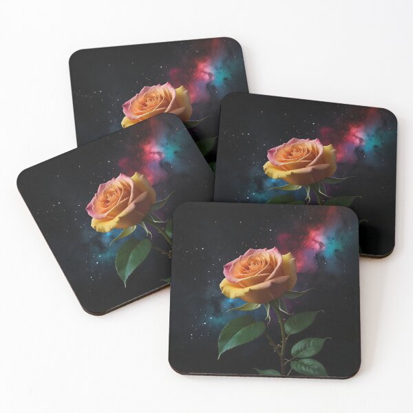 Item preview, Cosmic Rose of Peace: Celestial Floral Fantasy designed and sold by VA Design.