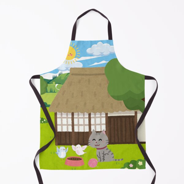 Item preview, Cat shares food with birds designed and sold by MeaoMyCat.
