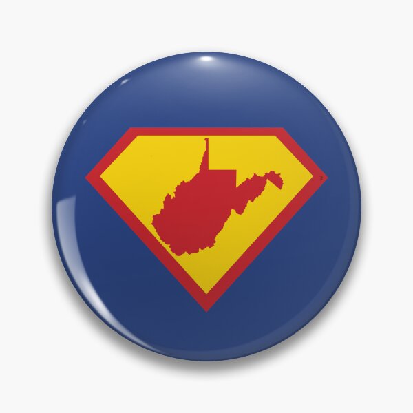 Item preview, WEST VIRGINIAN   SHIELD - Freedom Is The Superpower -   SUPERHERO WEST VIRGINIA design designed and sold by pelagio.