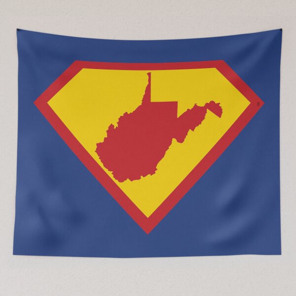 Item preview, WEST VIRGINIAN   SHIELD - Freedom Is The Superpower -   SUPERHERO WEST VIRGINIA design designed and sold by pelagio.
