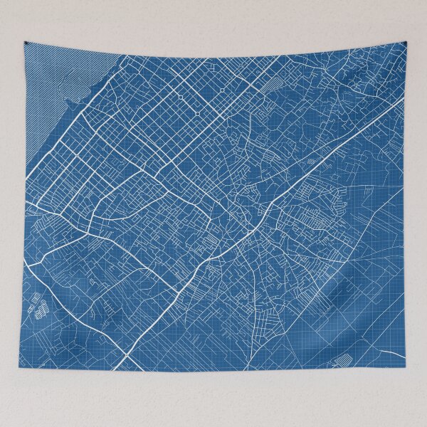 Item preview, Gaza City Map of Palestine - Blueprint designed and sold by deMAP.