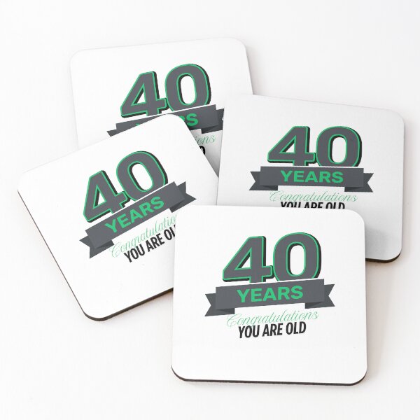 Item preview, 40 YEARS BIRTHDAY designed and sold by infinitearte.