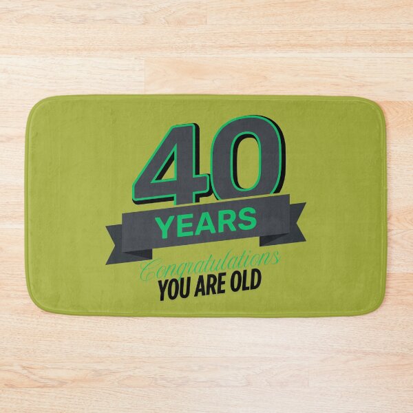 Item preview, 40 YEARS BIRTHDAY designed and sold by infinitearte.