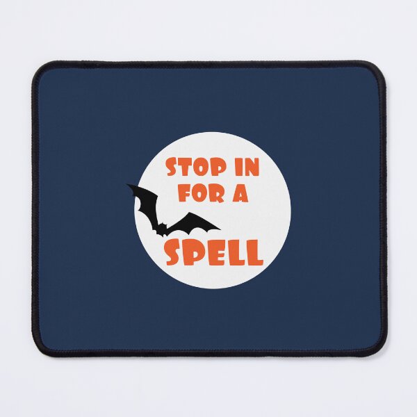 Item preview, stop in for a spell - bat and full moon designed and sold by kobyakov.