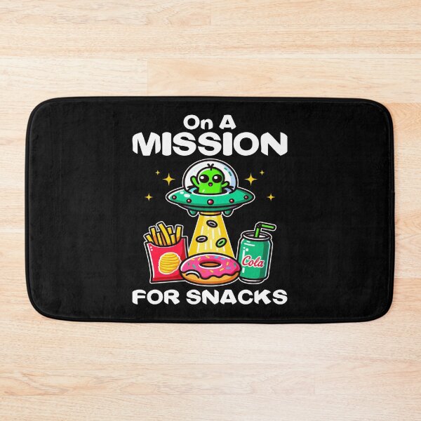 Item preview, ON A MISSION FOR SNACKS - ALIEN GIFT designed and sold by KEF Custom.