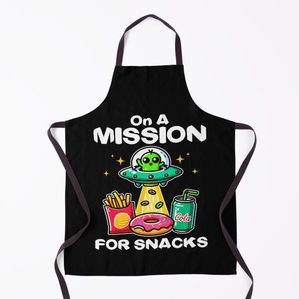 Item preview, ON A MISSION FOR SNACKS - ALIEN GIFT designed and sold by KEF Custom.