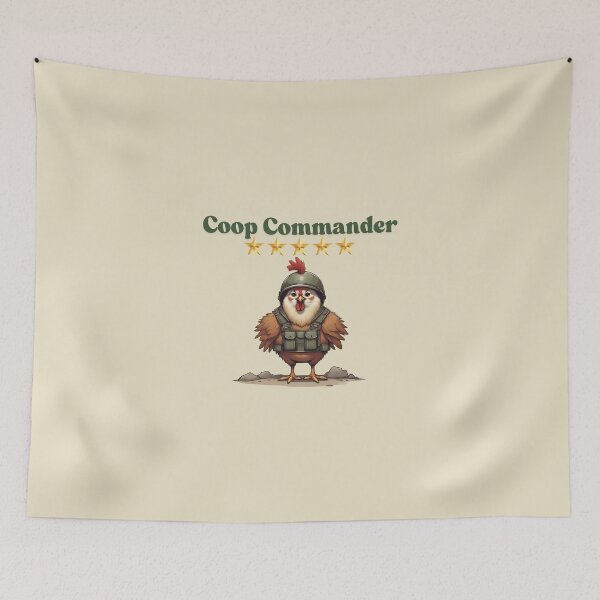Item preview, Coop Commander designed and sold by GleamingGiant.