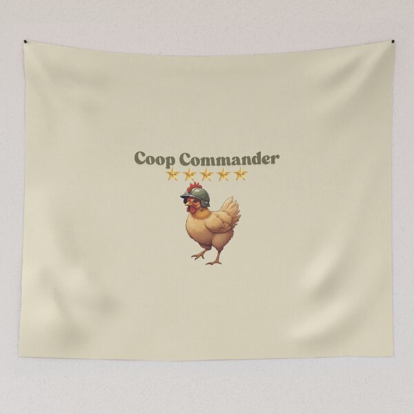 Item preview, Coop Commander designed and sold by GleamingGiant.