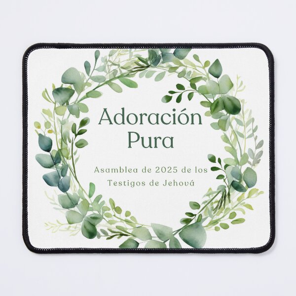 Item preview, Adoración Pura 2025 | Diseño Floral JW Español | Asamblea de los Testigos de Jehová designed and sold by Kishaprints.