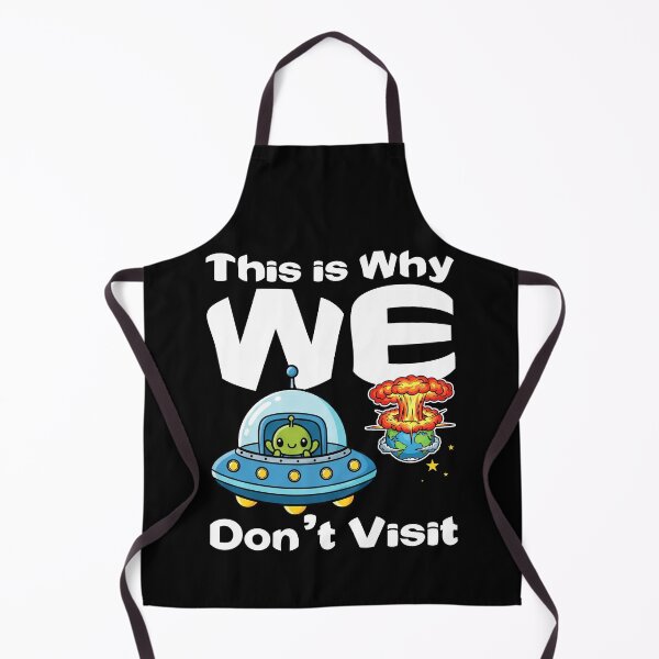 Item preview, THIS IS WHY WE DON'T VISIT - ALIEN GIFT designed and sold by KEF Custom.