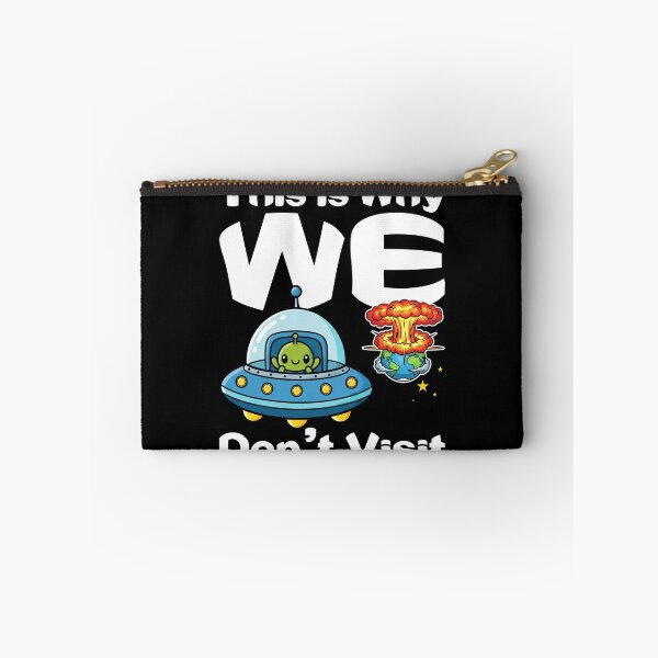 Item preview, THIS IS WHY WE DON'T VISIT - ALIEN GIFT designed and sold by KEF Custom.