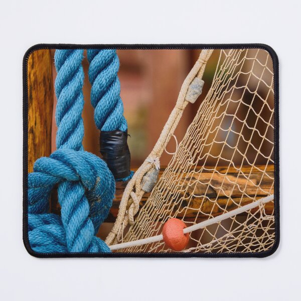 Item preview, Knotted Ship Rope With Fishing Net designed and sold by MadeulookArt.