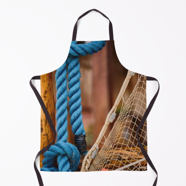 Item preview, Knotted Ship Rope With Fishing Net designed and sold by MadeulookArt.