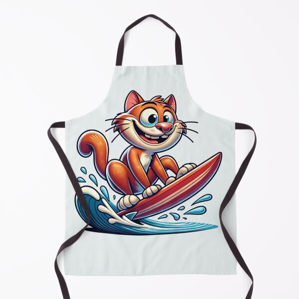 Item preview, Funny Hang Ten Kitty designed and sold by BassHeadMomma.