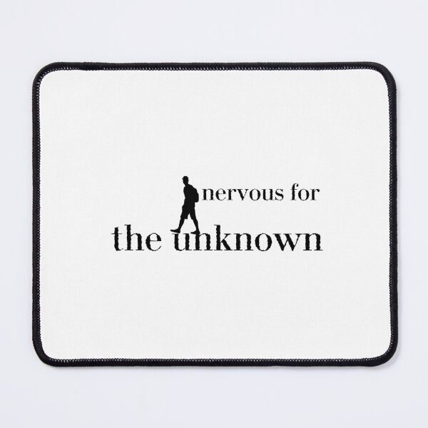 Item preview, Nervous for the Unknown – Reflective Quote About Facing Fear designed and sold by Festers.