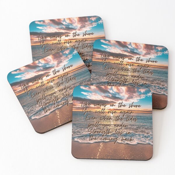 Item preview, Like Waves On The Shore designed and sold by HappyHavenStu.
