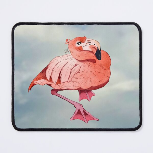 Item preview, Flamingo in the clouds designed and sold by Lisas Art Corner.