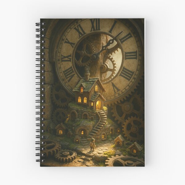 Item preview, Clockwork Cottage: The Timekeeper's Home designed and sold by RinWinArts.