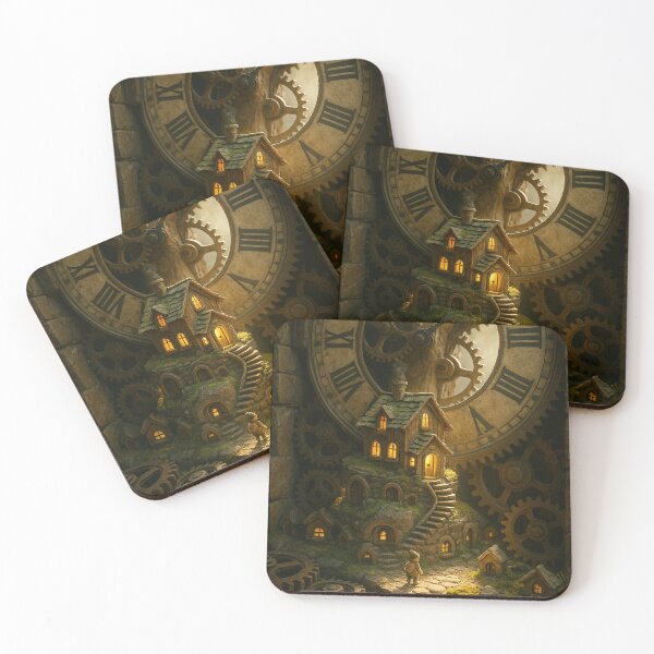 Item preview, Clockwork Cottage: The Timekeeper's Home designed and sold by RinWinArts.