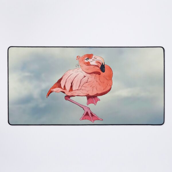 Item preview, Flamingo in the clouds designed and sold by Lisas Art Corner.