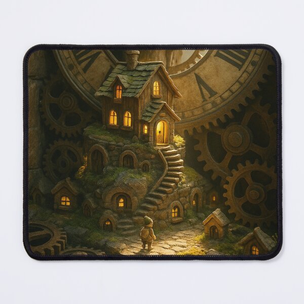 Item preview, Clockwork Cottage: The Timekeeper's Home designed and sold by RinWinArts.